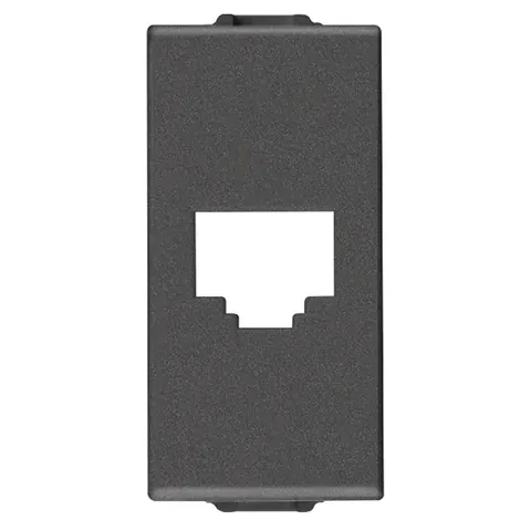 Adapter NEVE RJ45 keystone (UTP/FTP) mat, crni