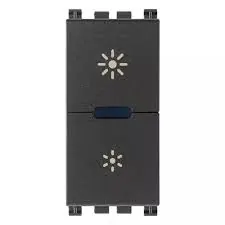 Univerzalni LED dimer 200W na dodir Arke, crni