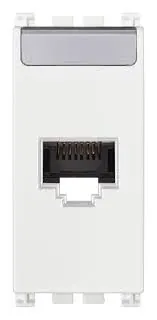 Prizë RJ45 cat.6 (UTP) Netsafe e bardhë Arke