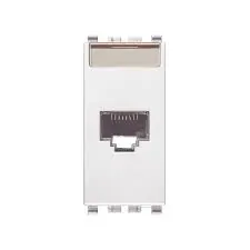 RJ45 utičnica cat. 6 (UTP) Netsafe, bijela