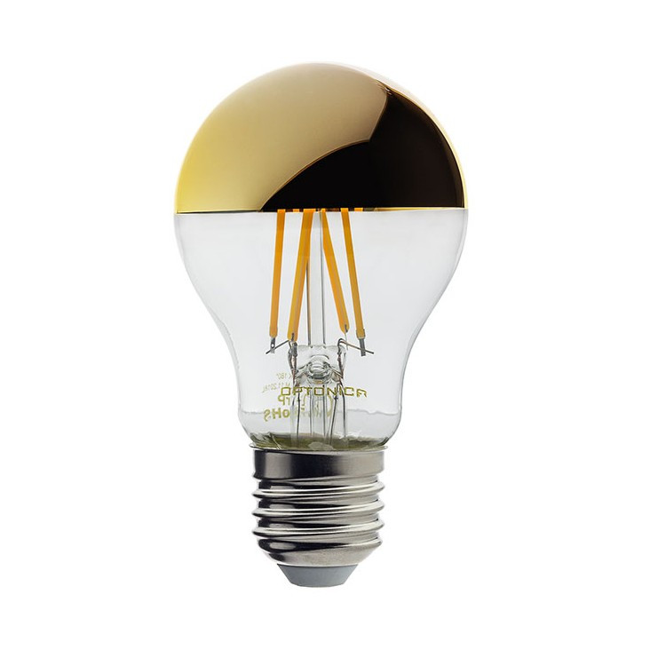 LED Bulb A60 E27 4W 400lm Half Golden Glass Optonica LED