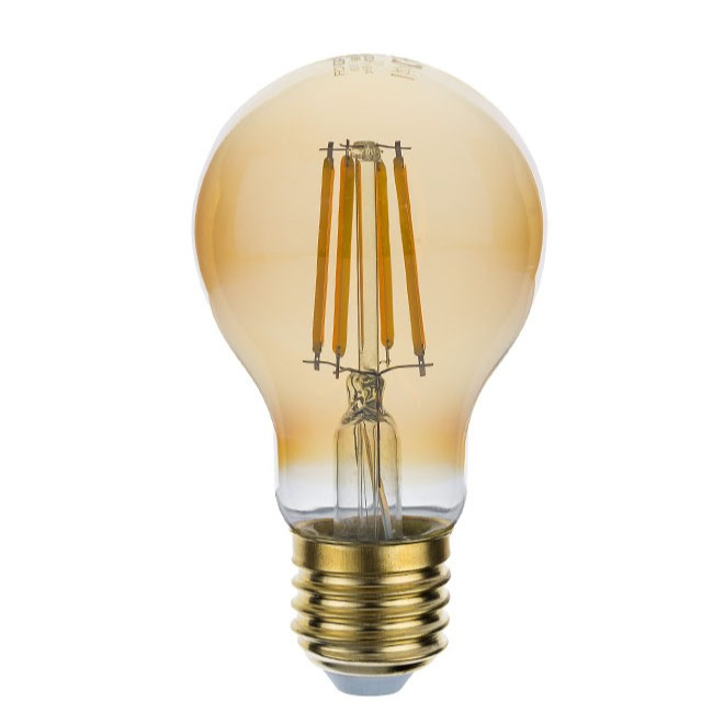 LED Bulb A60 E27 8W 810lm Filament Golden Dimmable Optonica LED