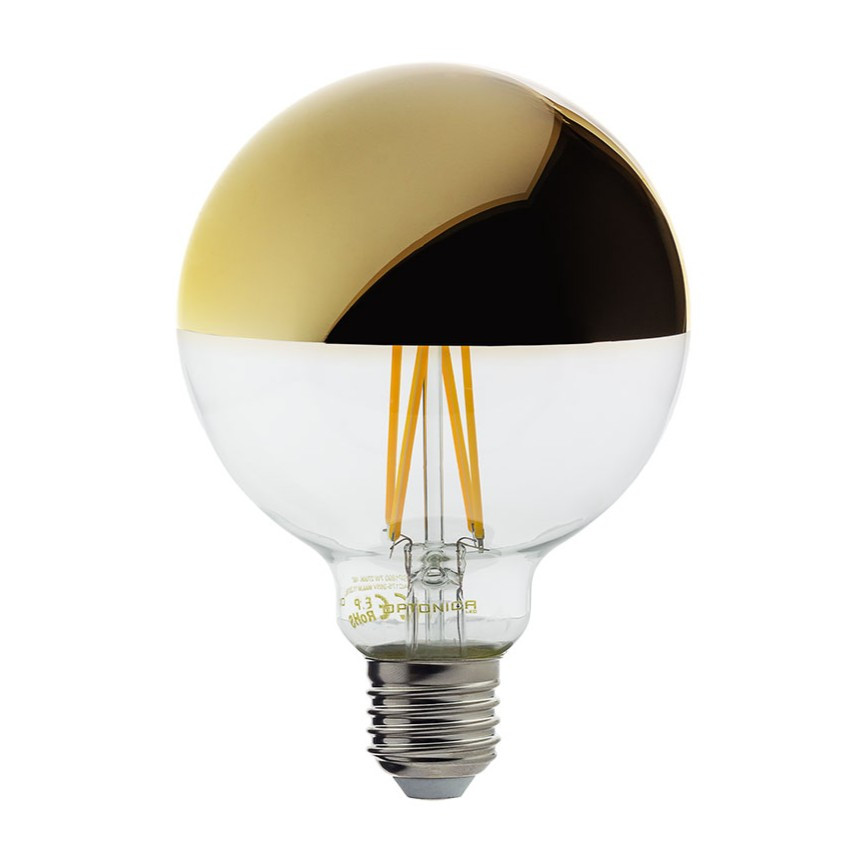 LED Bulb G95 E27 4W 400lm Half Golden Glass Optonica LED