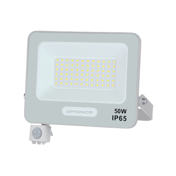 Prozhektor LED 30W 2700lm (90lm/W) IP65 Optonica - Prozhektor LED 30W IP65 + Sensor — Bardhë